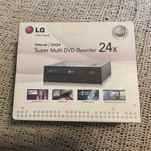 Open Box LG GH24NS90 Internal Super-Multi DVD Rewriter 24x